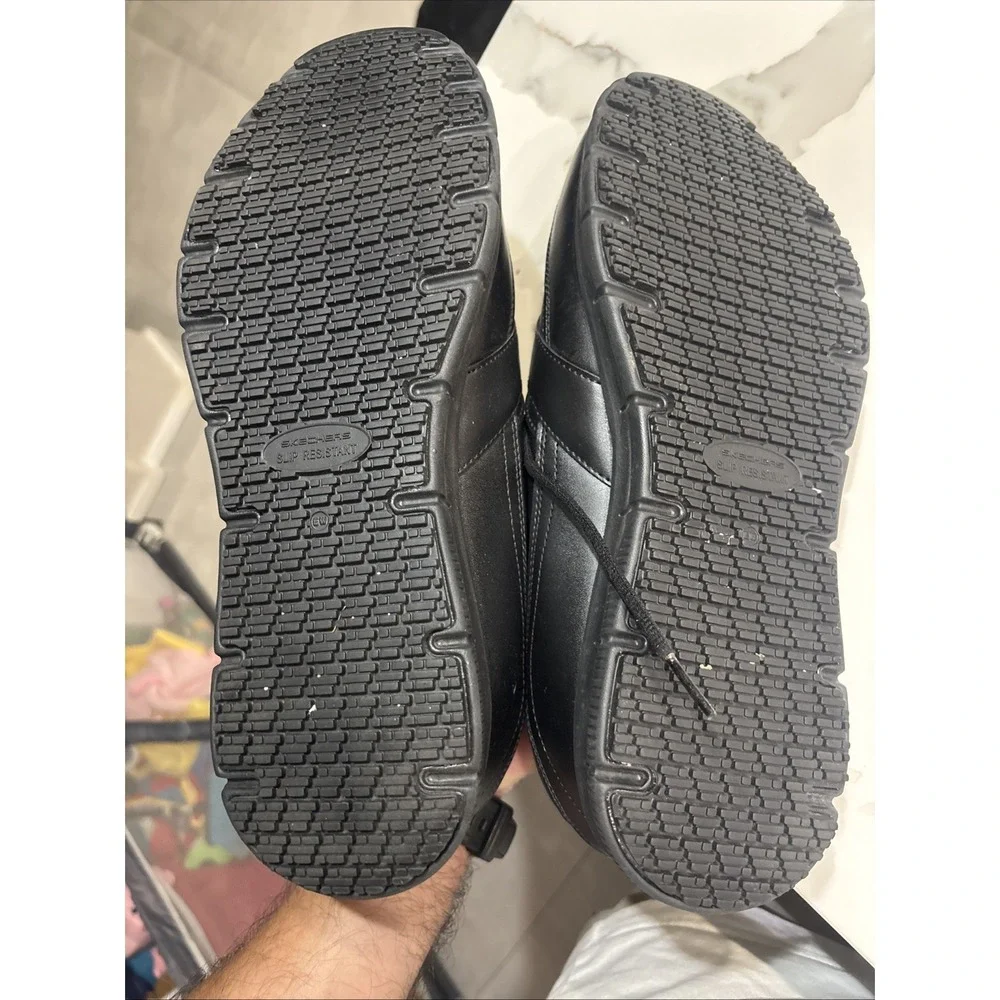 sketcher slip resistant work shoes Size 13 Wide Fit